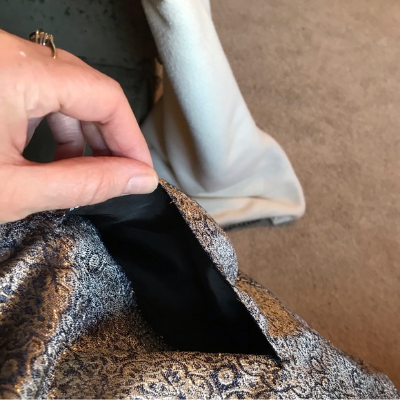 Narciso Rodriguez for Design Nation Metallic A Line Skirt - Picture 6 of 10